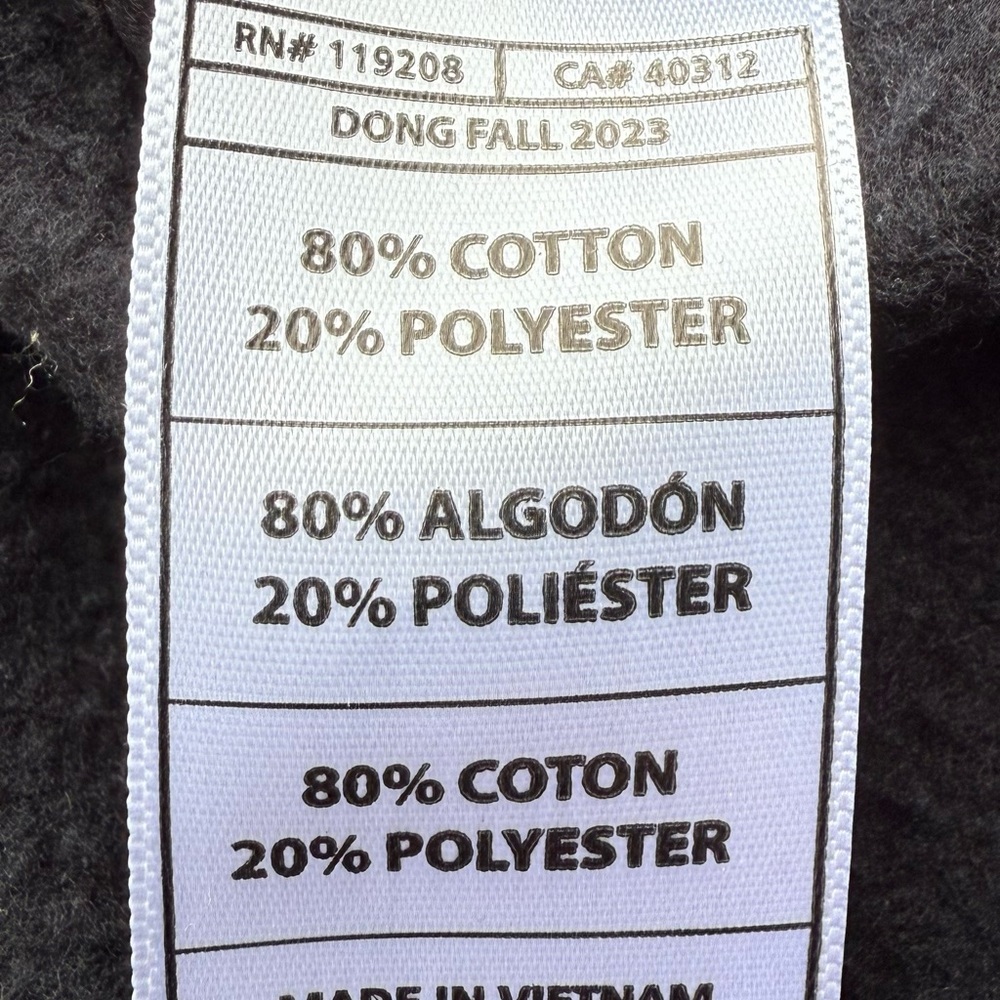 Mitchell Ness LA Kings Hoodie Large Black 80% Cotton 2023 NHL Nostalgia Co - Picture 9 of 10